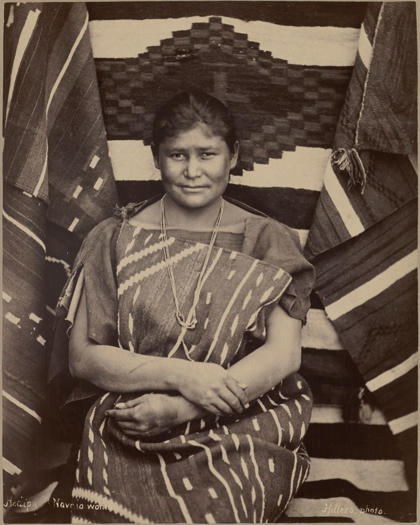 John K. Hillers (American born Germany, 1843-1925) 'Heaipu, Navaho Woman' c. 1879
