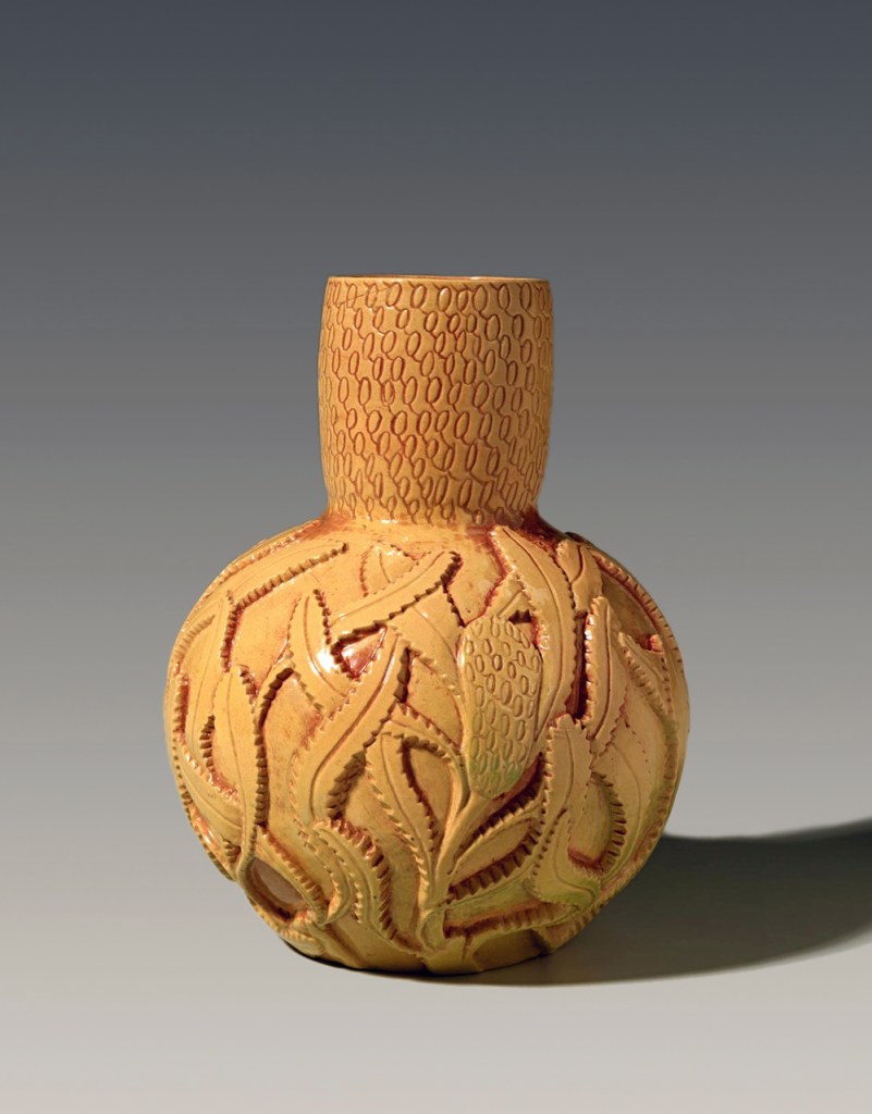 Klytie Pate (Australian, 1912-2010). 'Bottle-brush, vase' c. 1939 Klytie Pate (Australian, 1912-2010). 'Bottle-brush, vase' c. 1939