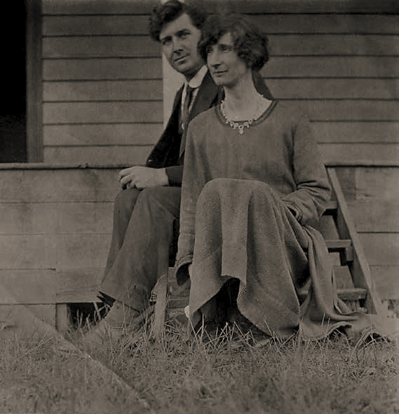 Photographer unknown. 'Napier and Christian Waller' 1922 Photographer unknown. 'Napier and Christian Waller' 1922