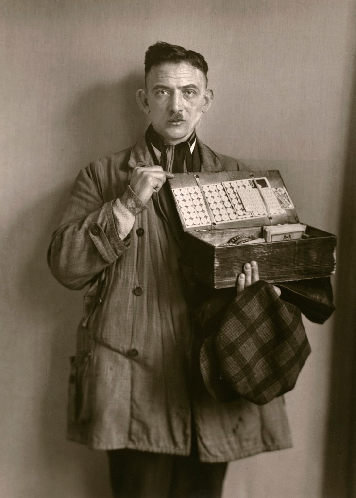 August Sander (German, 1876-1964) 'Peddler' 1930