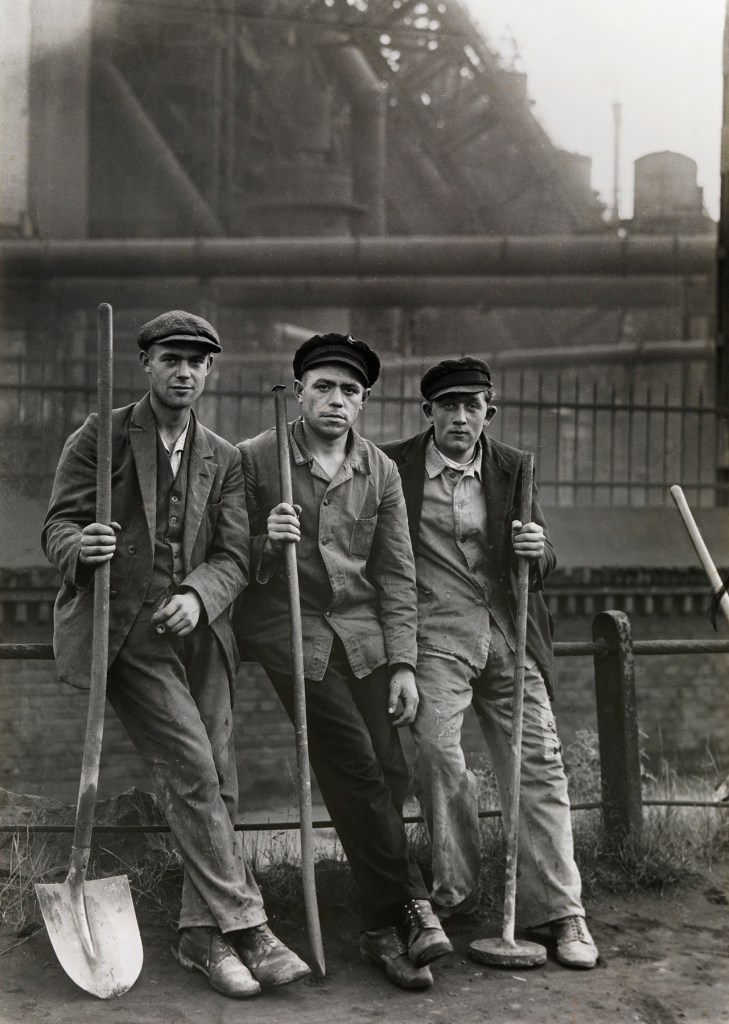 August Sander (German, 1876-1964) 'Workmen in the Ruhr Region' c. 1928
