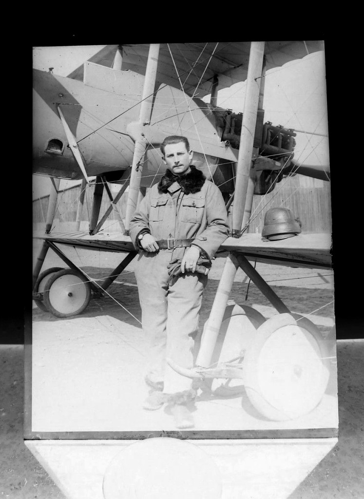 Unknown photographer. 'Untitled [Early French aviator]' c. 1913-1914