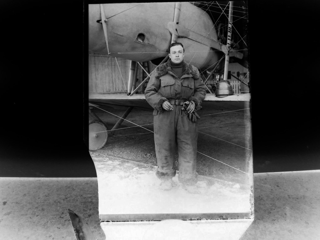Unknown photographer. 'Untitled [Early French aviator]' c. 1913-1914