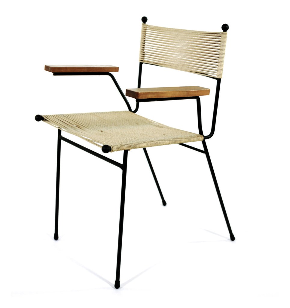 Clement Meadmore (Australian, 1929-2005) 'Corded armchair' 1952