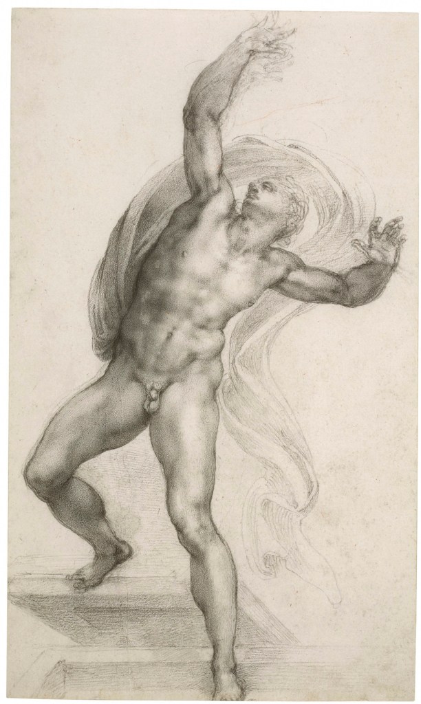 Michelangelo Buonarroti. 'The Risen Christ' c. 1532-1533
