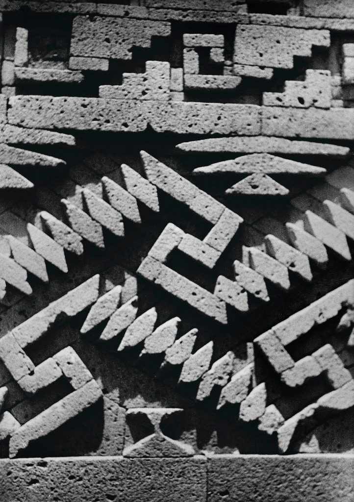 Josef Albers (American born Germany, 1888-1976) 'Ballcourt at Monte Alban, Mexico' c. 1936-1937
