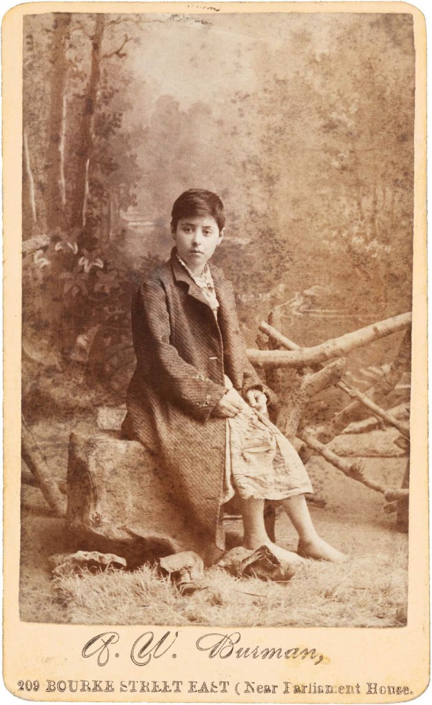 Arthur William Burman (Australian, 1851-1915) 'Clara Crosbie' c. 1885