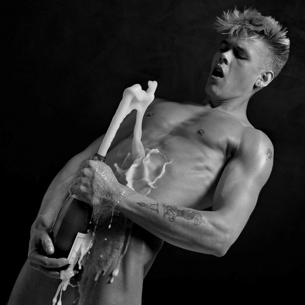 Erwin Olaf (Netherlands, 1959-2023) 'Joy' 1985 from the exhibition 'Erwin Olaf' at the Kunstmuseum Den Haag and Fotomuseum Den Haag / the Hague Museum of Photography, Feb - June, 2019