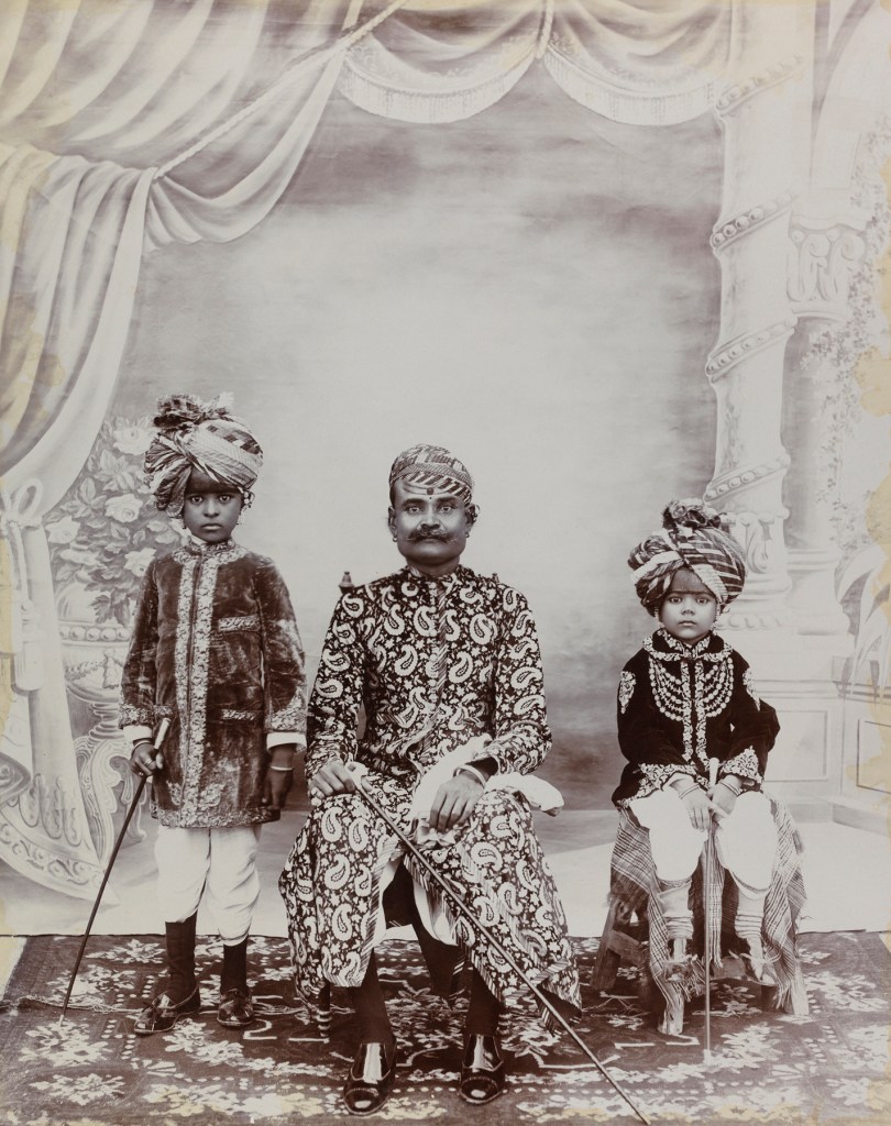 R.K. Brothers. 'Ruling group, probably from Bikaner' c. 1900