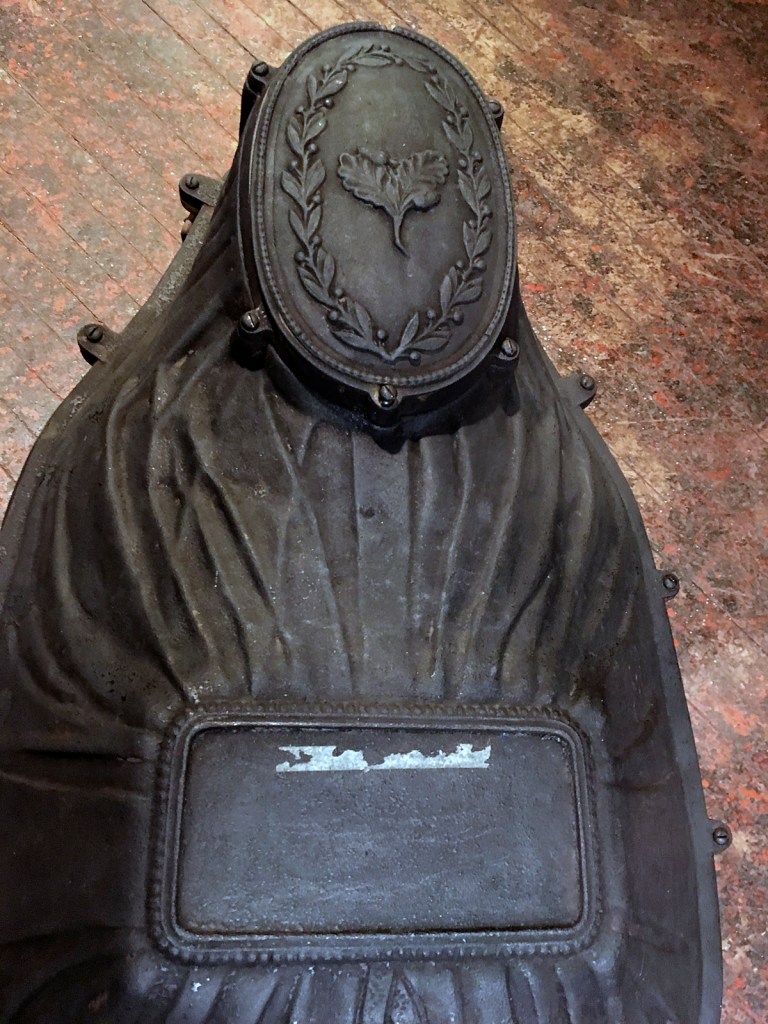 Coffin Example, Canton Historical Museum