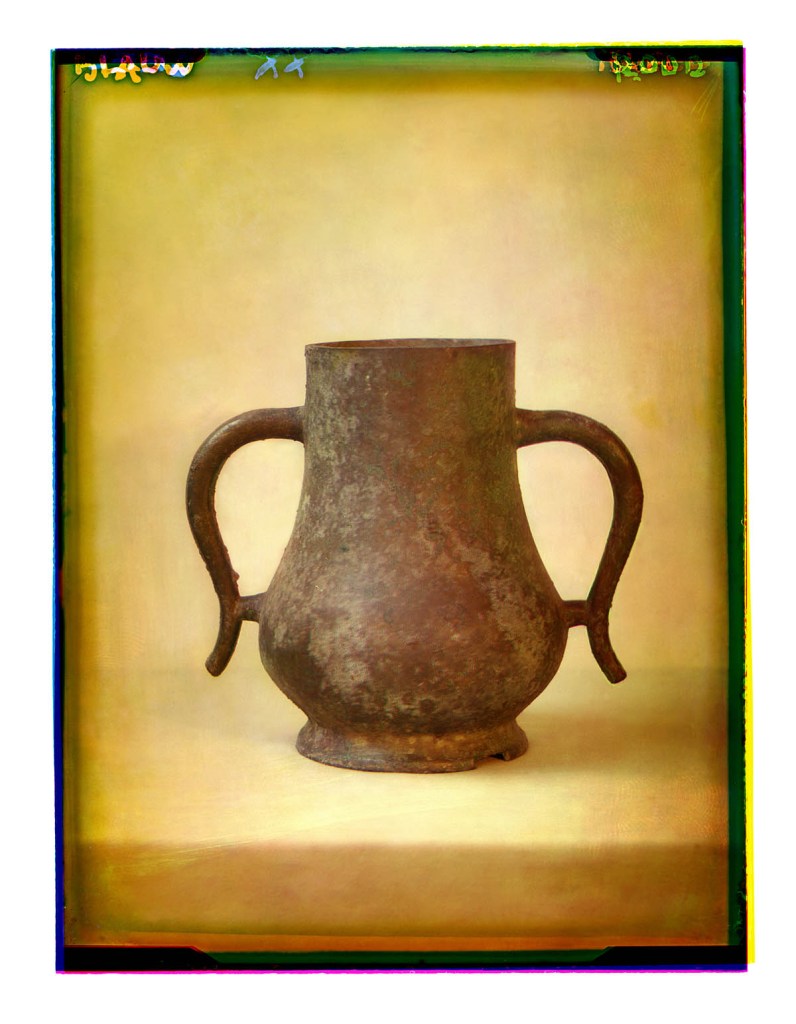 Bernard F. Eilers (Dutch, 1878-1951) 'Metalen beker met twee oren' (Metal cup with two ears) 1920/1939