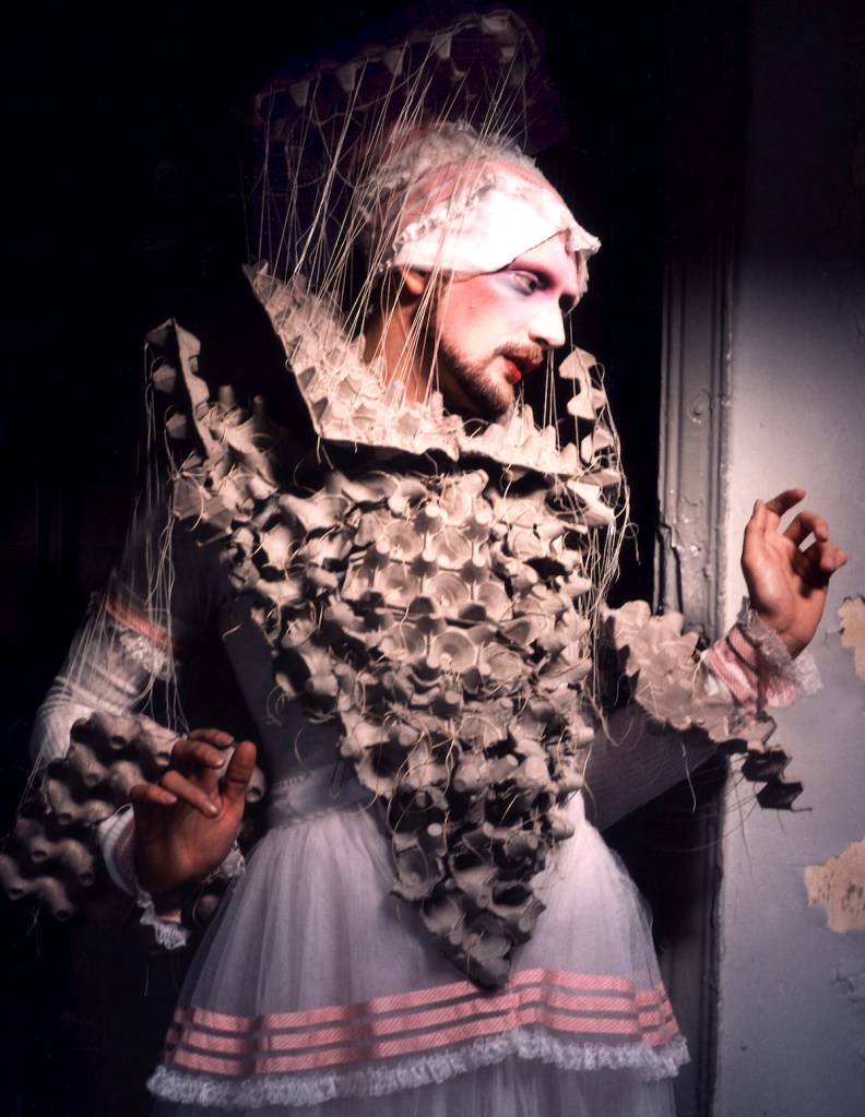 Greg Day (American, b. 1944) 'Stephen Varble in the Elizabethan Farthingale' October 1975, printed 2018