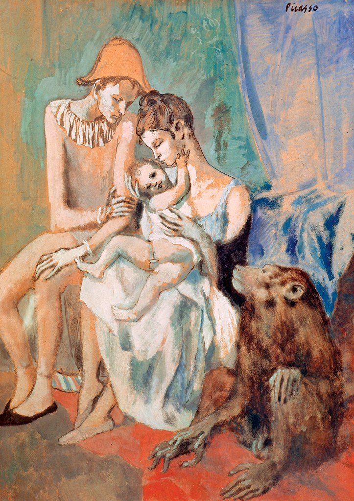 Pablo Picasso (Spanish, 1881-1973) 'Famille de saltimbanques avec un singe' (Family of acrobats with a monkey) 1905 Pablo Picasso (Spanish, 1881-1973) 'Famille de saltimbanques avec un singe' (Family of acrobats with a monkey) 1905