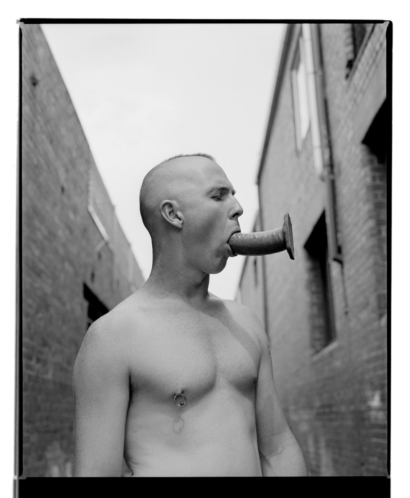 Marcus Bunyan (Australian born England, b. 1958) 'Paul (Dildo II)' 1995-1996 from the series 'Mask'