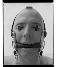 Marcus Bunyan. 'Paul (Blind)' 1994 from the series 'Mask'