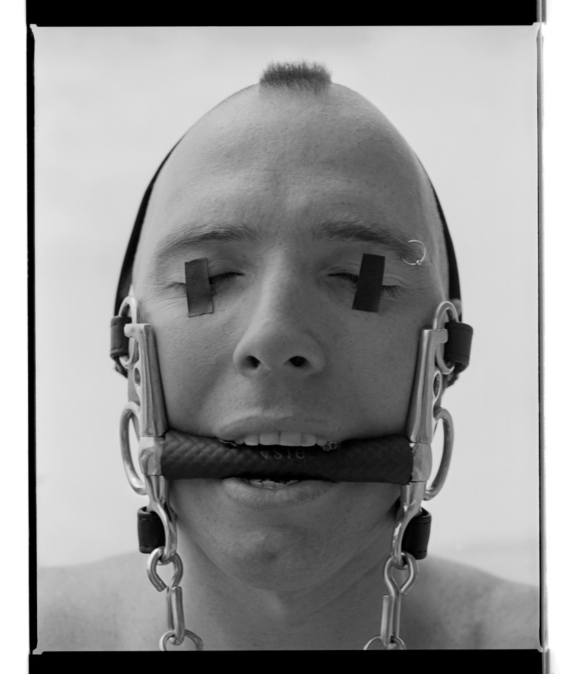 Marcus Bunyan. 'Paul (Blind)' 1994 from the series 'Mask'