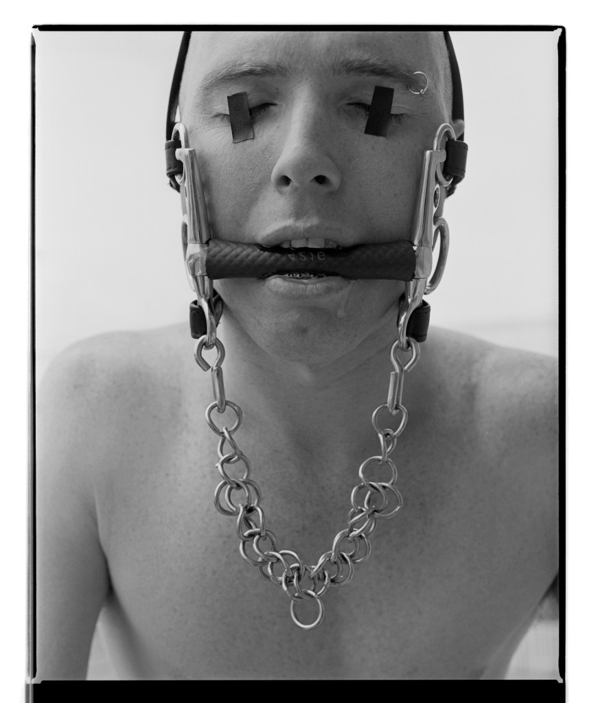 Marcus Bunyan (Australian born England, b. 1958) 'Saliva I' 1995-1996 from the series 'Mask'