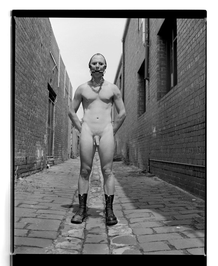 Marcus Bunyan (Australian born England, b. 1958) 'Paul (Hands behind back)' 1995-1996 from the series 'Mask'