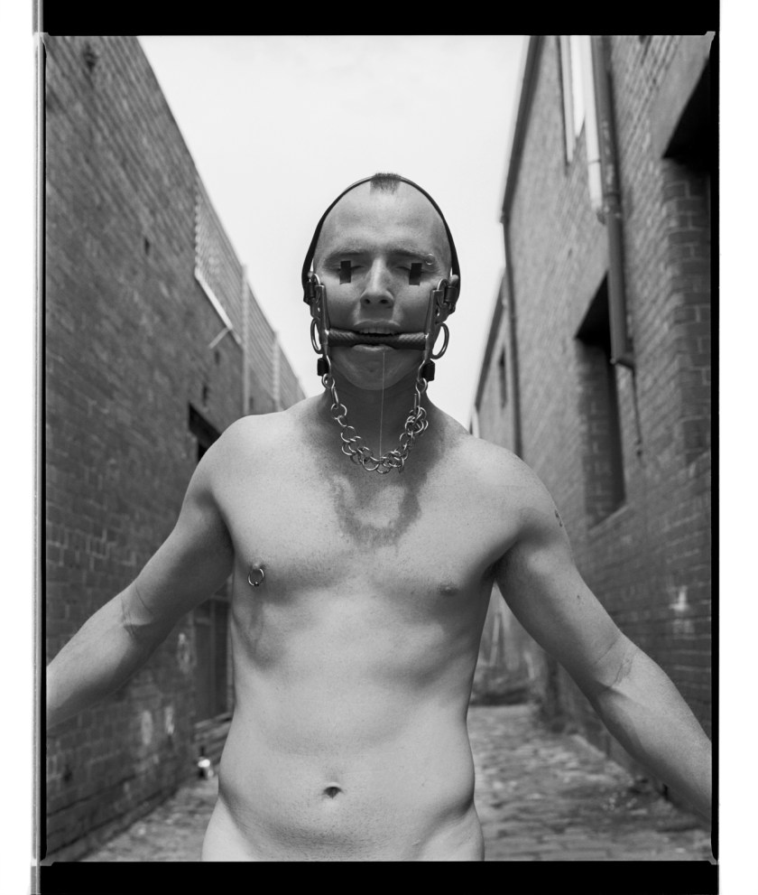 Marcus Bunyan. 'Balance I' 1994 from the series 'Mask'