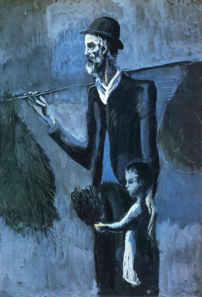 Pablo Picasso (Spanish, 1881-1973) 'Le Marchand de gui' (The Mistletoe Seller) 1902-1903 Pablo Picasso (Spanish, 1881-1973) 'Le Marchand de gui' (The Mistletoe Seller) 1902-1903