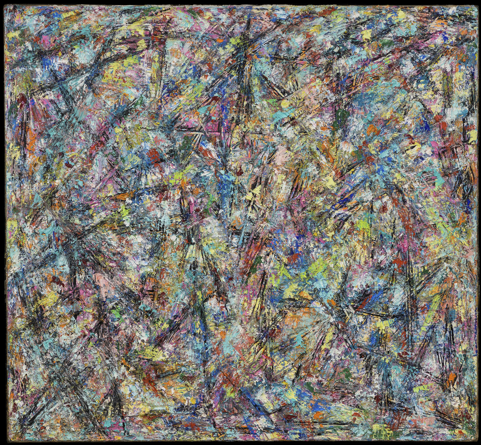 Lee Krasner (American, 1908-1984) 'Untitled' 1946 from the exhibition 'Lee Krasner: Living Colour' at the Barbican Art Gallery, London, May - Sept, 2019 Lee Krasner (American, 1908-1984) 'Untitled' 1946 from the exhibition 'Lee Krasner: Living Colour' at the Barbican Art Gallery, London, May - Sept, 2019