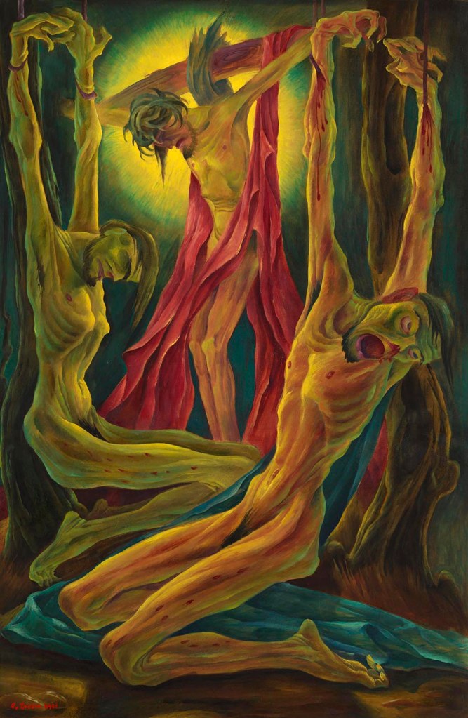 Albert Birkle (German, 1900-1986) 'Crucifixion' (Kreuzigung) 1921 Albert Birkle (German, 1900-1986) 'Crucifixion' (Kreuzigung) 1921