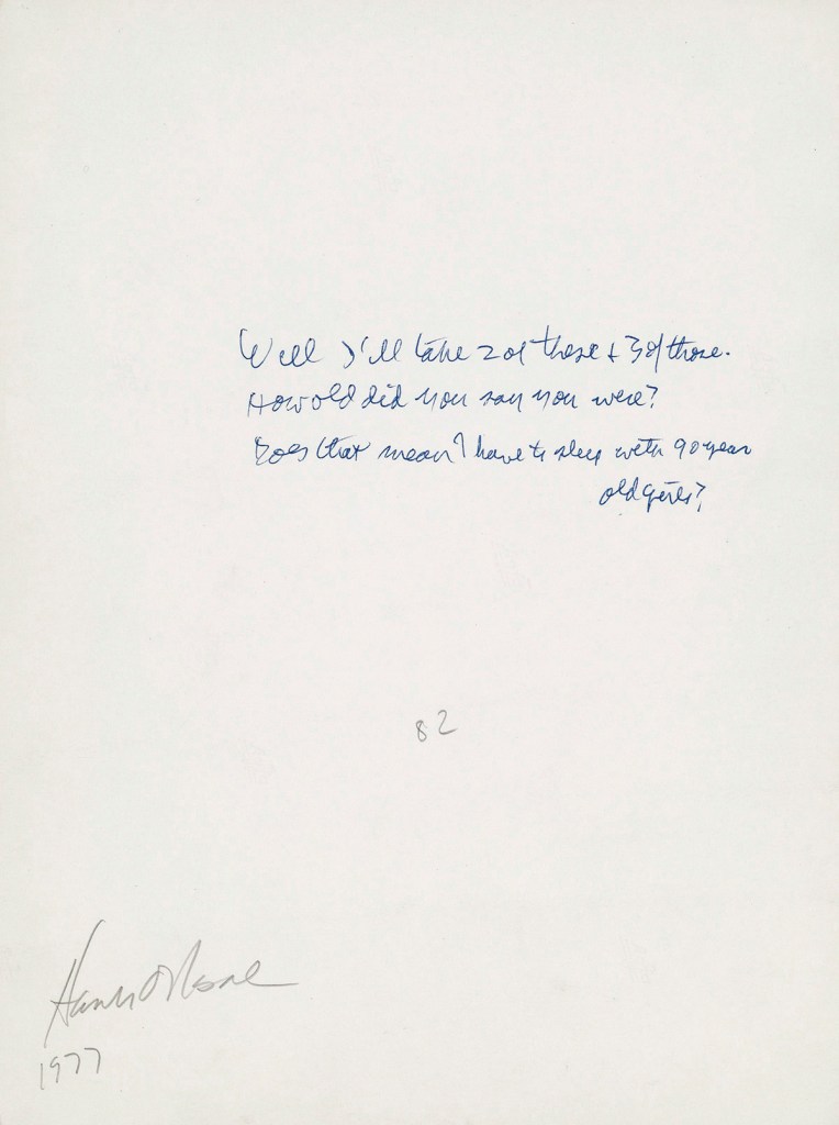 Hank O'Neal (American, b. 1940) (photographer) Alan Ginsberg (American, 1926-1997) (writer) 'The Gay Day Archive' 1974-1983