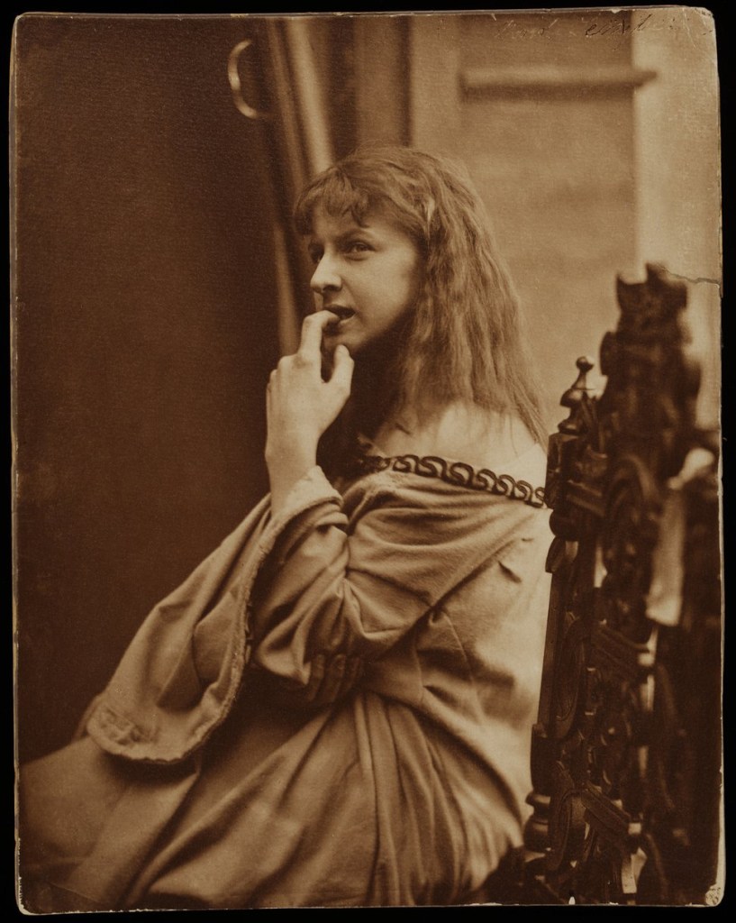 Oscar G. Rejlander (British born Sweden, 1813-1875) 'Bad Temper' Negative about 1865; print later