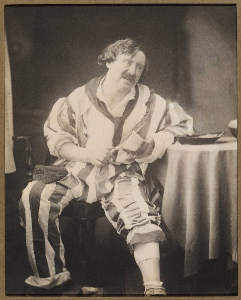 Oscar G. Rejlander (British born Sweden, 1813-1875) 'Mr. Coleman as Belphegor' c. 1857, printed later