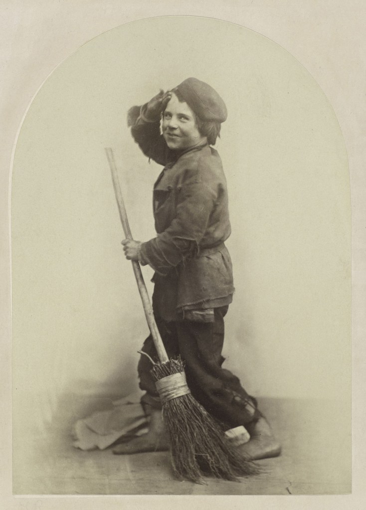 Oscar G. Rejlander (British born Sweden, 1813-1875) 'Please Give Us a Copper' c. 1866-1868