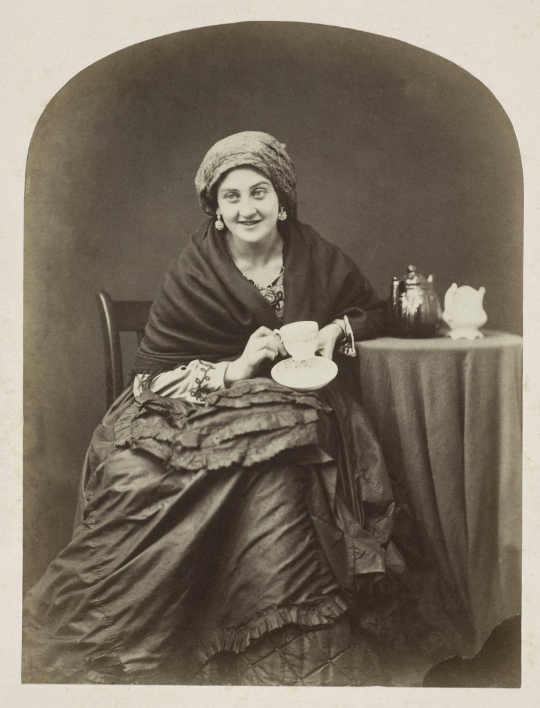 Oscar G. Rejlander (British born Sweden, 1813-1875) 'The Cup that Cheers' c. 1860