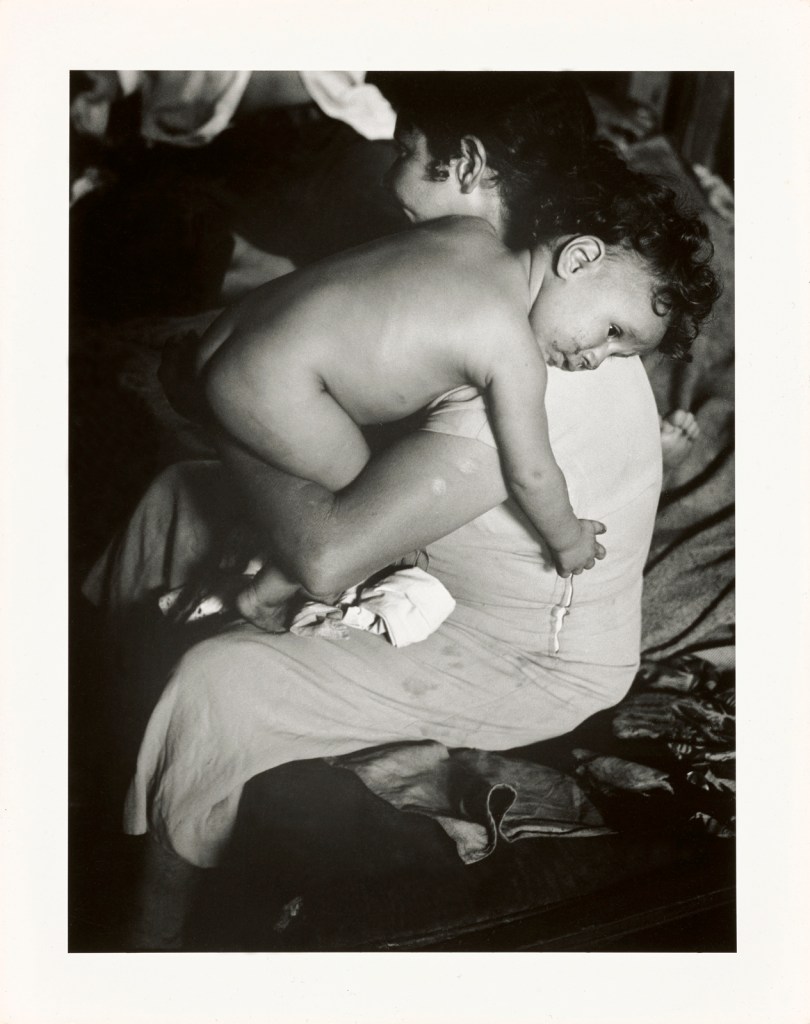 Gordon Parks (American, 1912-2006) 'Untitled (Nair da Silva, Holding Zacarias), Rio de Janeiro, Brazil' Negative 1961, printed later