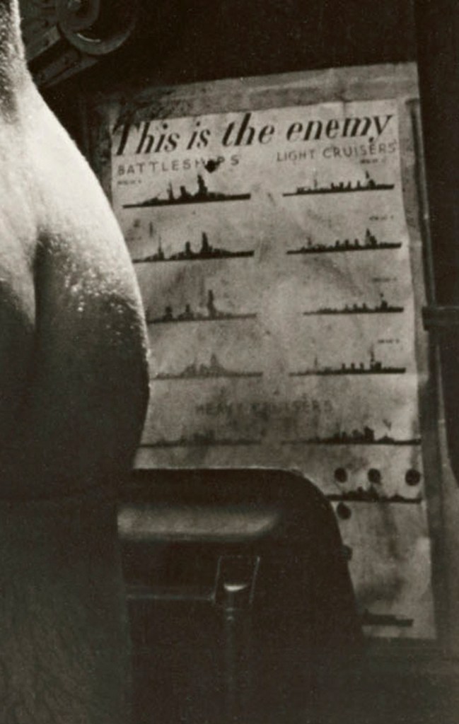 Horace Bristol (American, 1908-1997) 'PBY Blister Gunner, Rescue at Rabaul, 1944' (detail)