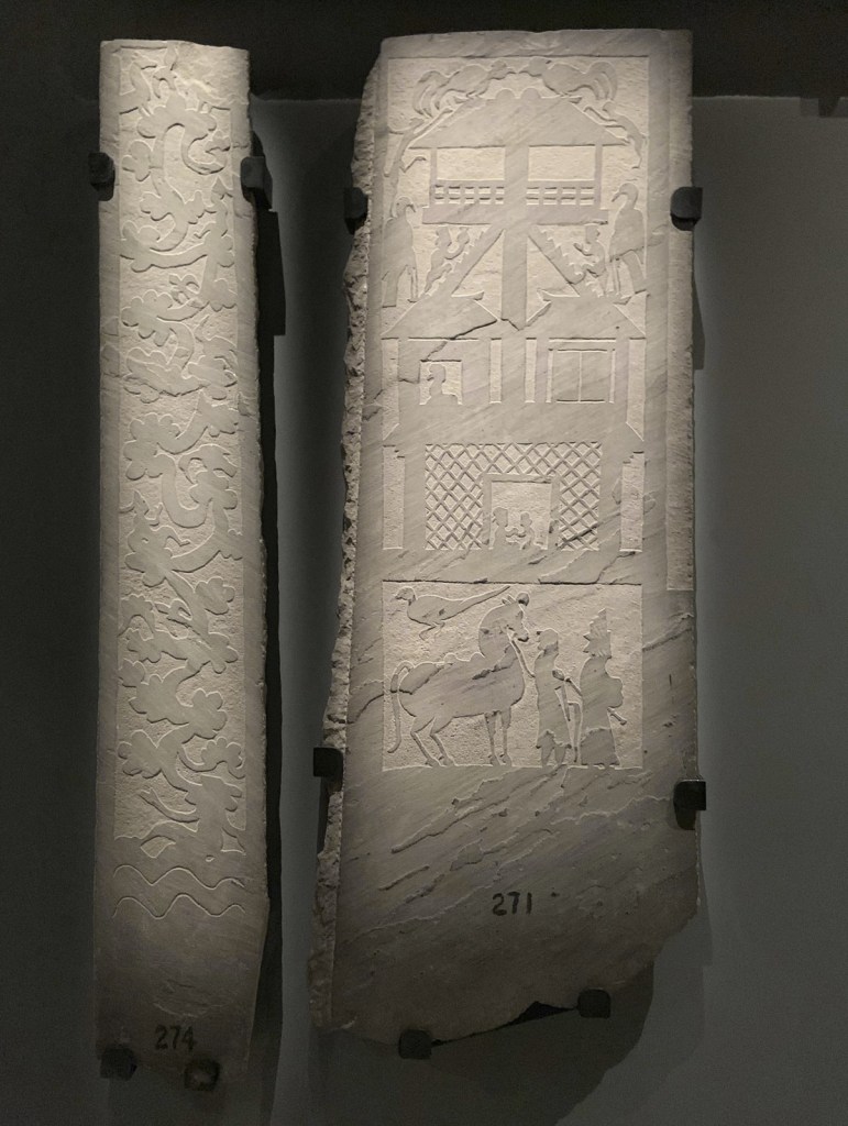 Tomb gate 画像石 Eastern Han dynasty, 25 - 220 CE