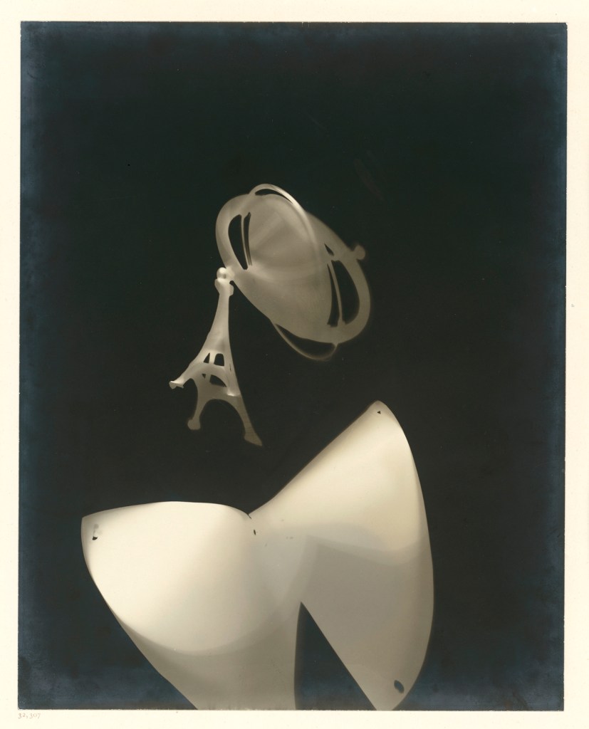 László Moholy-Nagy (Hungarian, 1895-1946) 'Photogram (photogram with Eiffel Tower)' 1925 / 1989