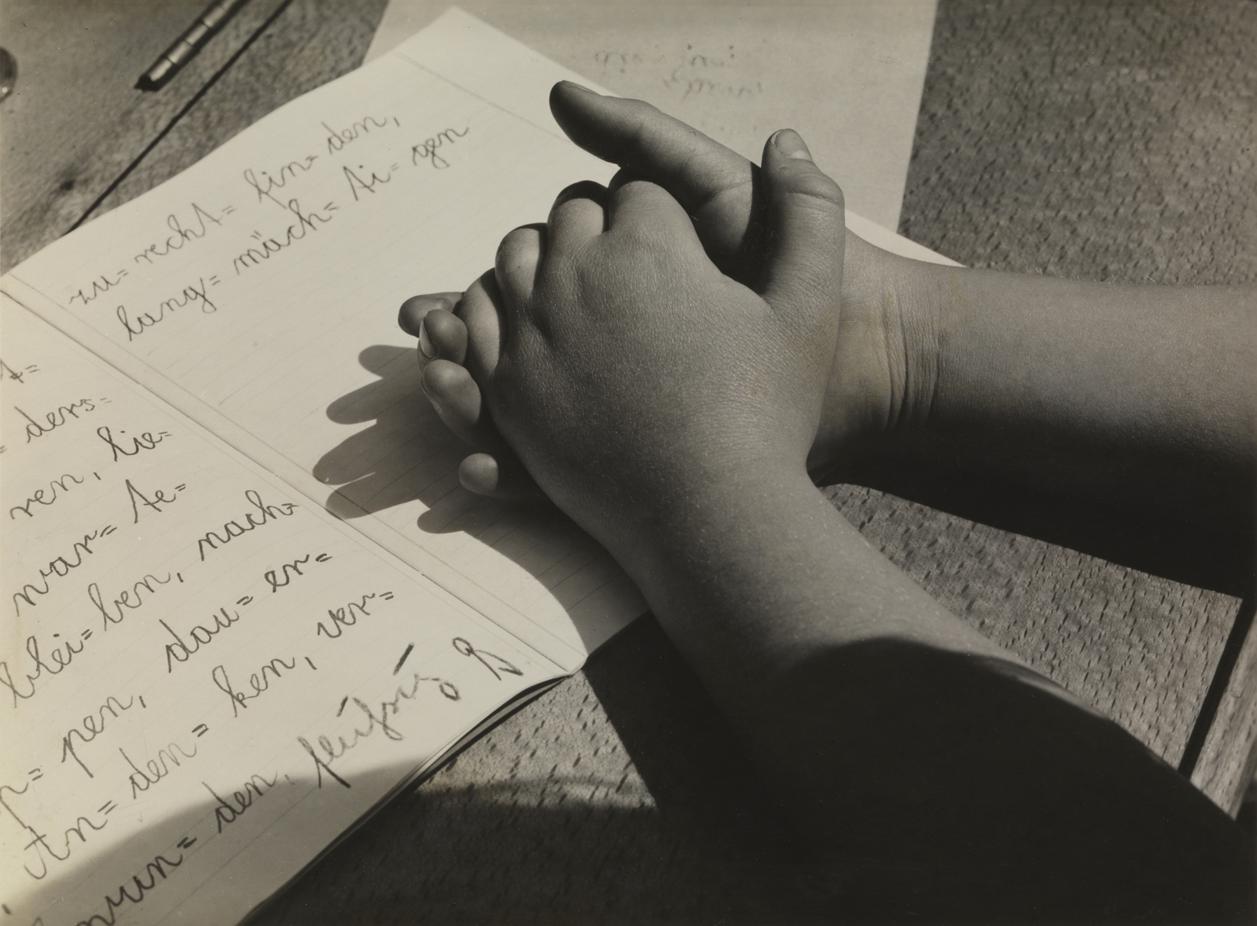 Aenne Biermann (German, 1898-1933) 'A Child's Hands' 1928 Aenne Biermann (German, 1898-1933) 'A Child's Hands' 1928