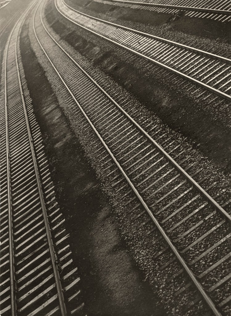 Aenne Biermann (German, 1898-1933) 'Rail Tracks' 1932 Aenne Biermann (German, 1898-1933) 'Rail Tracks' 1932