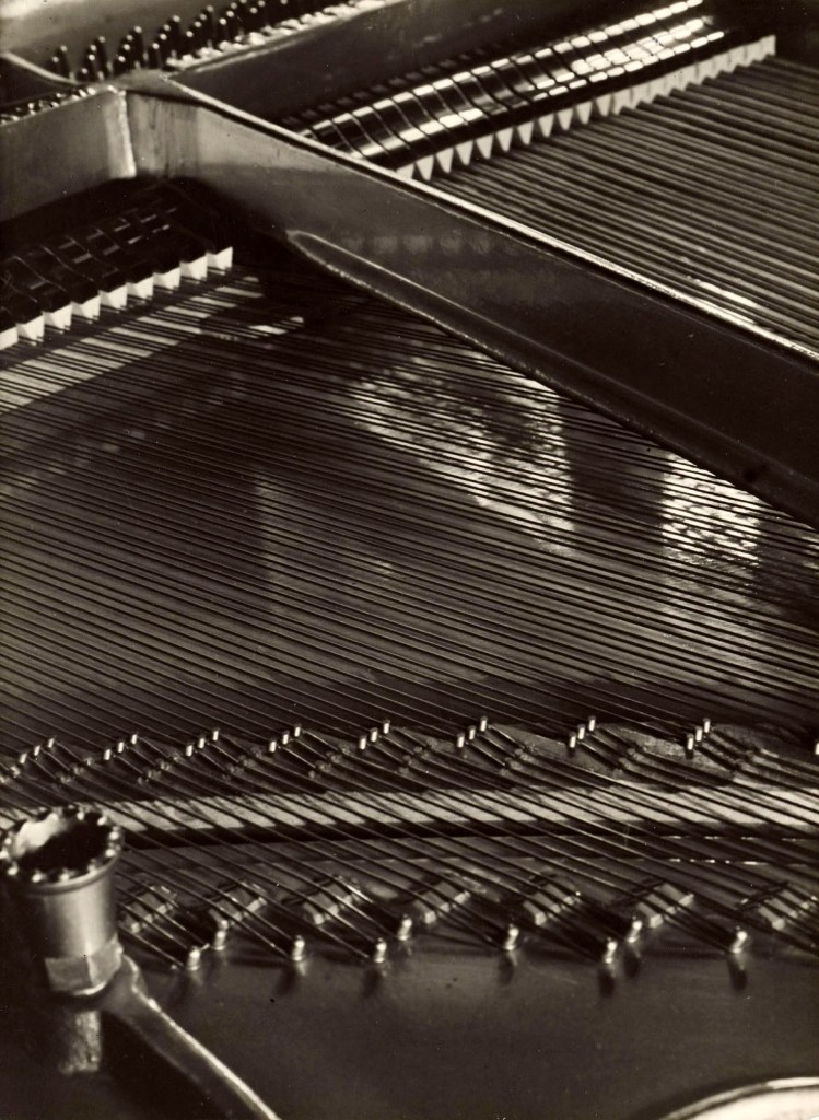 Aenne Biermann (German, 1898-1933) 'View into a piano' c. 1928