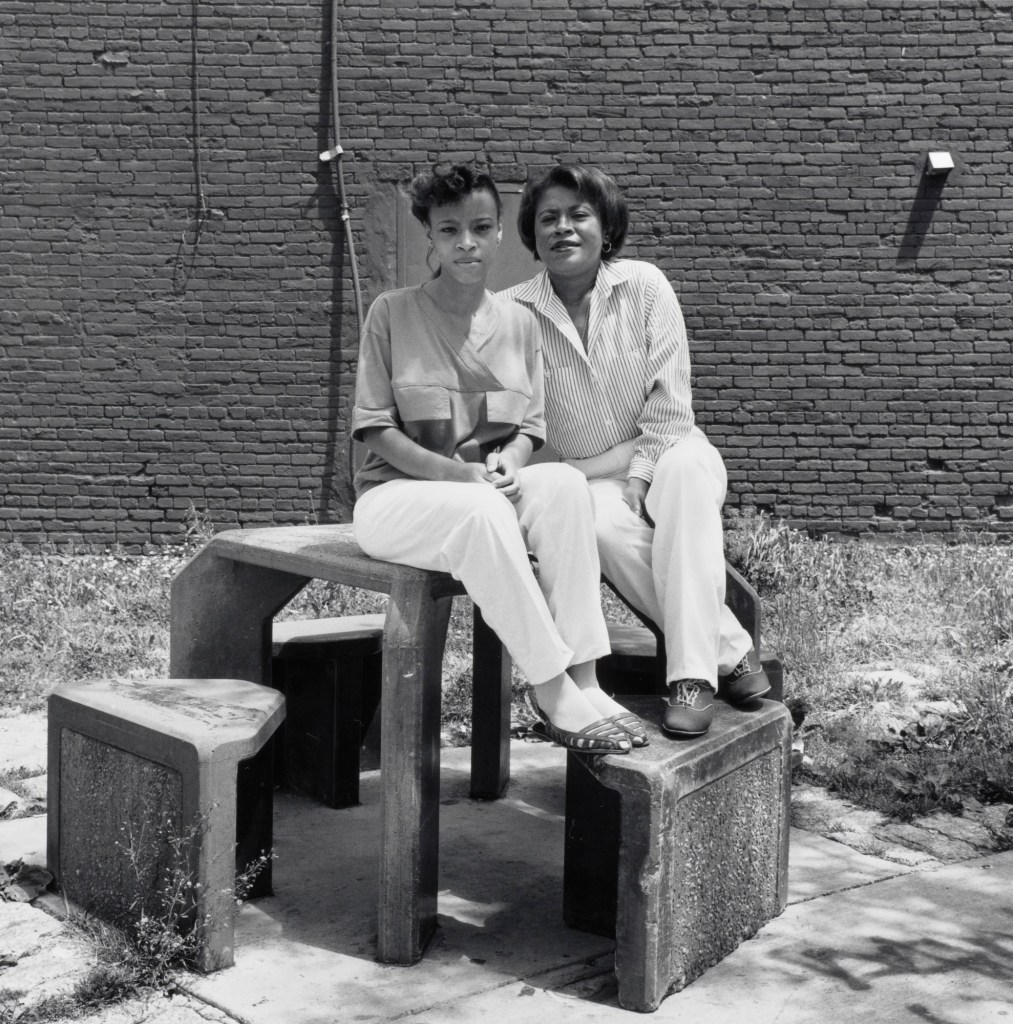 Milton Rogovin (American, 1909-2011) 'Yvonne and Daughter Sonya' 1974