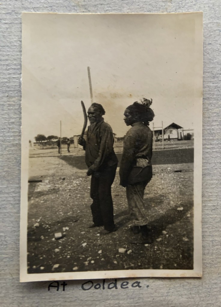 "At Ooldea," 1923 in John "Jack" Riverstone Faviell 1922-1933 photo album