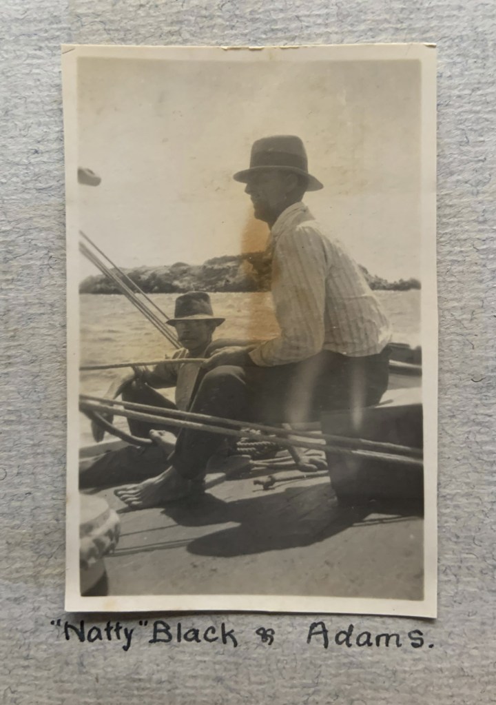 ""Natty" Black & Adams," in John "Jack" Riverstone Faviell 1922-1933 photo album