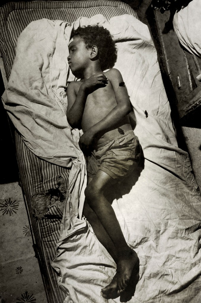 Henri Ballot (French / Brazilian, 1921-1997) 'Ely-Samuel Gonzalez on His Bed, Manhattan, New York' 1961