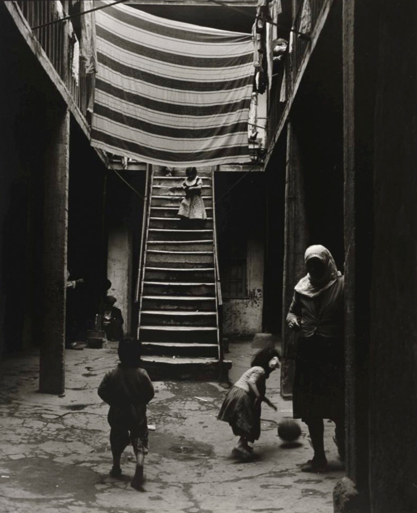 Ara Güler (Turkish, 1928-2018) 'Tophane [Atrium of a house]' 1954