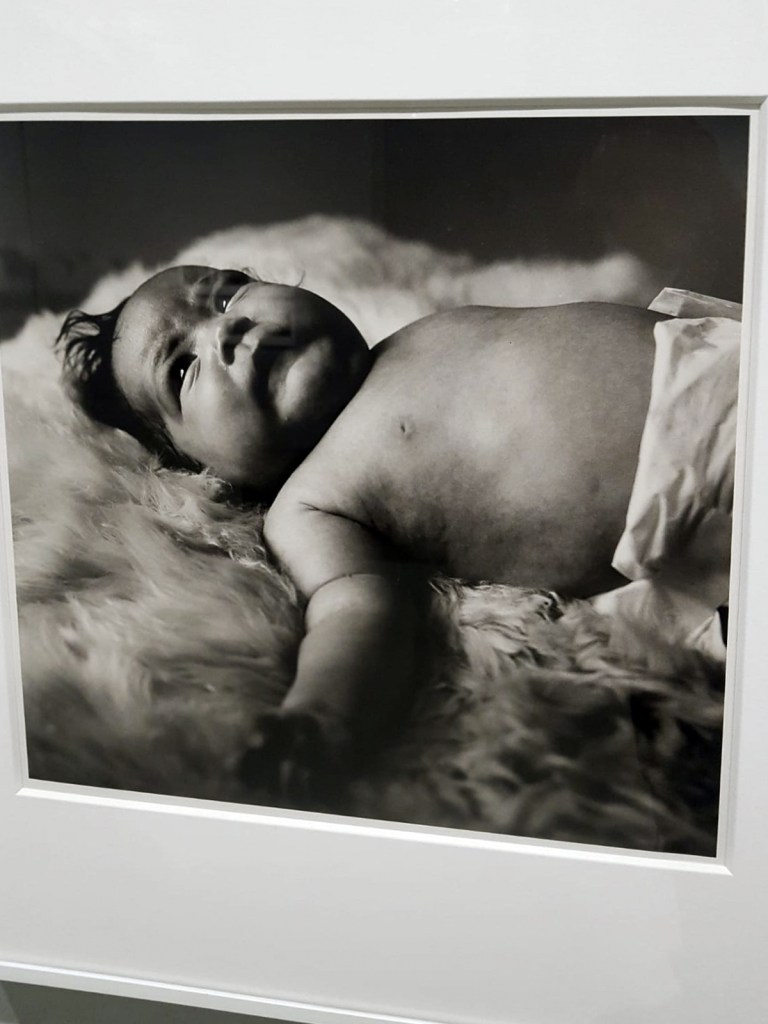 Peter Hujar (American, 1934-1987) 'Nina Christgau (2)' 1985 (installation view)