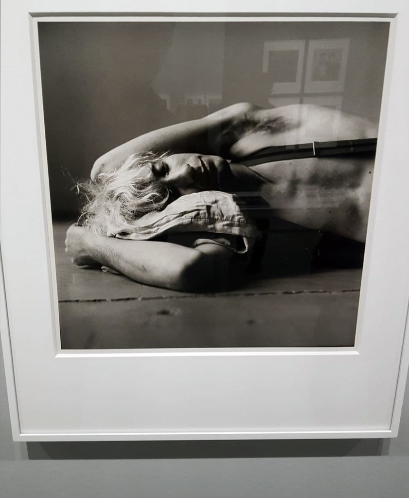 Peter Hujar (American, 1934-1987) 'Dean Savard Reclining' 1984 (installation view)