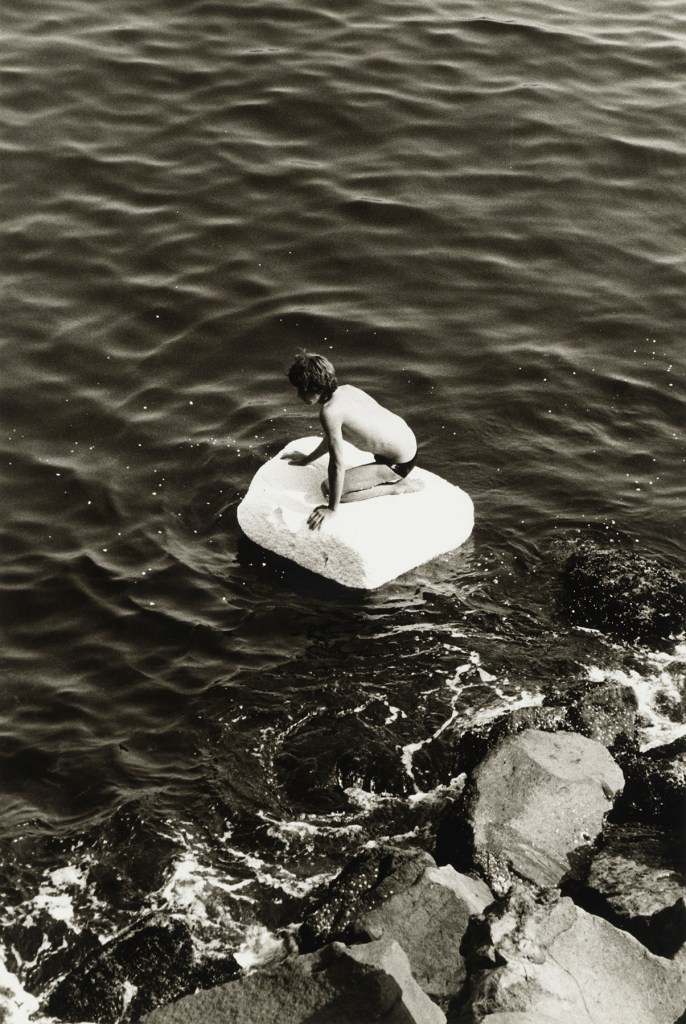 Peter Hujar (American, 1934-1987) 'Boy on Raft' 1978