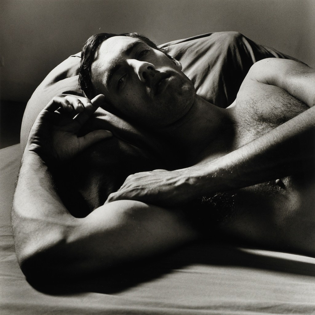 Peter Hujar (American, 1934-1987) 'David Wojnarowicz Reclining (2)' 1981