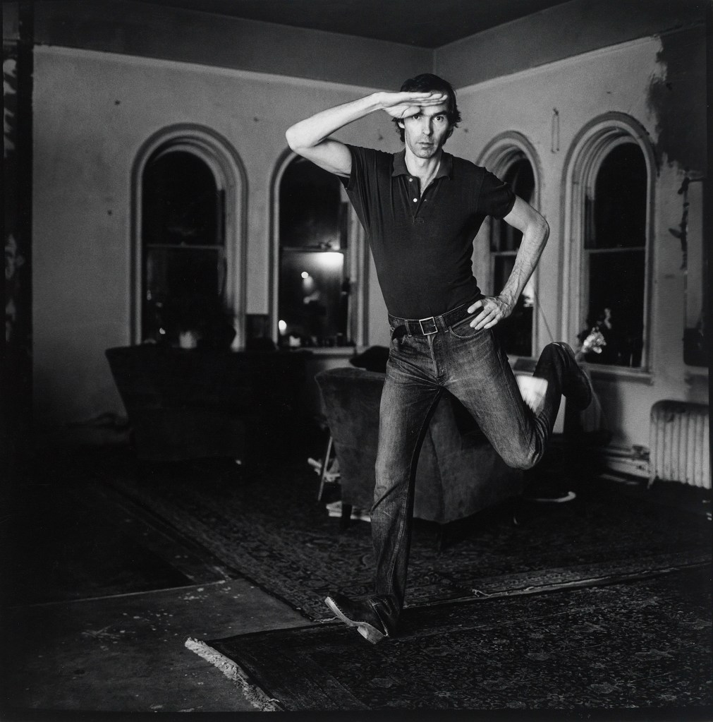 Peter Hujar (American, 1934-1987) 'Self-Portrait Jumping (1)' 1974