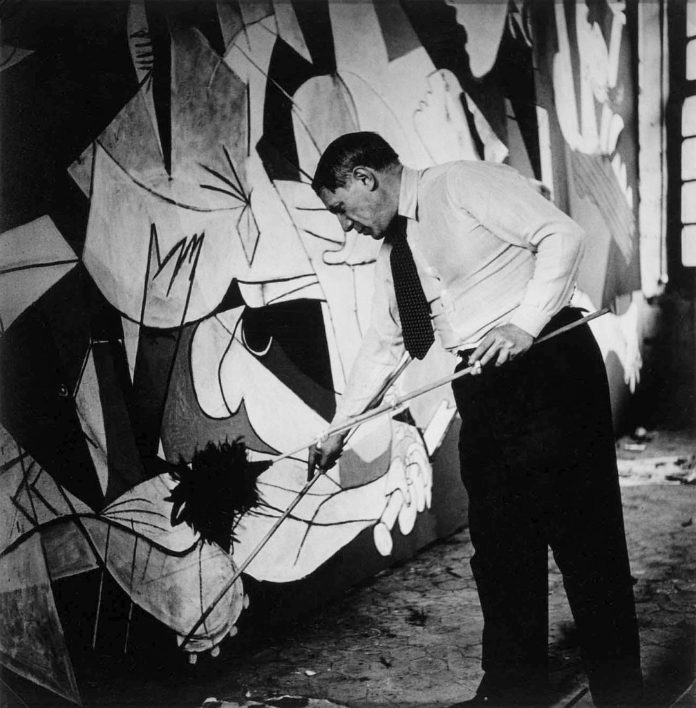 Dora Maar. 'Picasso working on "Guernica"' 1937 Dora Maar. 'Picasso working on "Guernica"' 1937