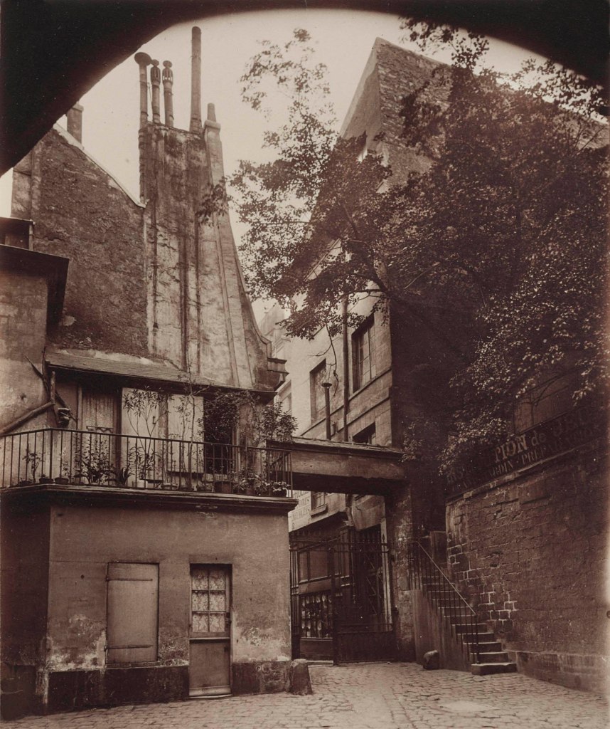 Eugène Atget (French, 1857-1927) 'Cour de Rouen' 1898
